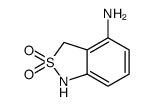 1,3-二氢-2,1-苯异噻唑-4-胺 2,2-二氧化物结构式