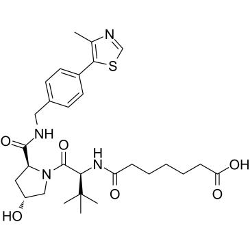 (S,R,S)-AHPC-amido-C5-acid结构式