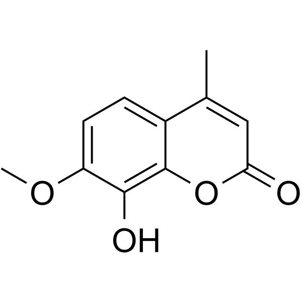 4-甲基瑞香素7-甲基醚结构式