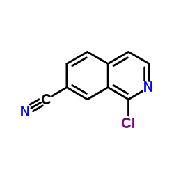 1-Chloroisoquinoline-7-carbonitrile Structure
