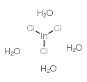Indium chloride(InCl3), tetrahydrate (8CI,9CI) Structure