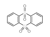 Thianthrene,5,5,10,10-tetraoxide Structure
