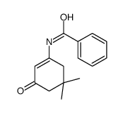 N-(5,5-dimethyl-3-oxocyclohexen-1-yl)benzamide结构式