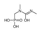 [methyl(methylcarbamoyl)amino]methylphosphonic acid Structure