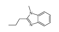 1H-Benzimidazole,1-methyl-2-propyl-(9CI) Structure