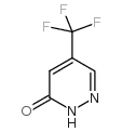 5-三氟甲基-2H-哒嗪-3-酮结构式
