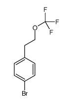 1-Bromo-4-[2-(trifluoromethoxy)ethyl]benzene Structure