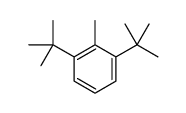 1,3-ditert-butyl-2-methylbenzene结构式