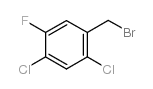 2,4-Dichloro-5-fluorobenzyl bromide Structure