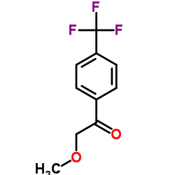 2-甲氧基-1-(4'-三氟甲基)苯乙酮结构式