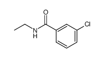 3-Chloro-N-ethylbenzamide结构式