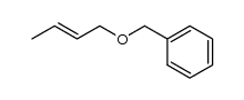 (E)-((but-2-en-1-yloxy)methyl)benzene结构式