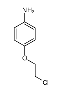 4-(chloroethoxy)aniline Structure