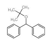 Benzene,1,1'-[(1,1-dimethylethoxy)methylene]bis- Structure