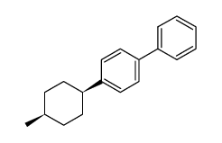 顺式-4-(4-甲基环己基)联苯结构式