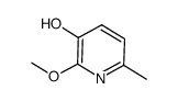 3-Pyridinol,2-methoxy-6-methyl-(9CI) Structure