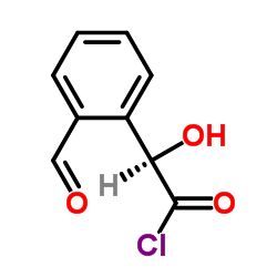 alpha-甲酰基扁桃酸酰氯结构式