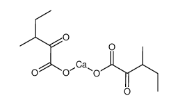 3-甲基-2-氧戊酸钙二水结构式