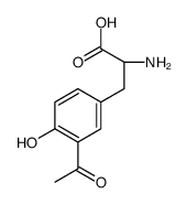 3-乙酰基-L-酪氨酸结构式