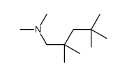 N,N,2,2,4,4-hexamethylpentylamine Structure