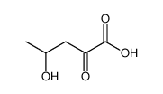 4-hydroxy-2-oxopentanoic acid structure