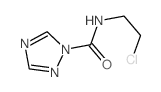 1H-1,2,4-Triazole-1-carboxamide,N-(2-chloroethyl)-结构式