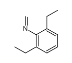 Benzenamine, 2,6-diethyl-N-methylene-结构式