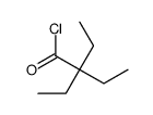 2,2-diethylbutanoyl chloride结构式