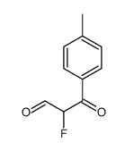 Benzenepropanal, alpha-fluoro-4-methyl-beta-oxo- (9CI) Structure