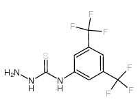 4-[3,5-双(三氟甲烷)苯基]-3-氨基硫脲结构式
