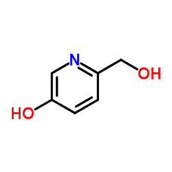 6-(羟甲基)吡啶-3-醇结构式