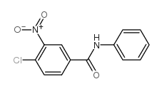 4-氯-3-硝基苯甲酰苯胺结构式