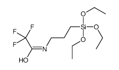 2,2,2-trifluoro-N-(3-triethoxysilylpropyl)acetamide Structure