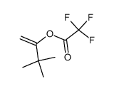(2,2-Dimethyl-1-methylenpropyl)-trifluoracetat结构式