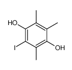 2-iodo-3,5,6-trimethyl-1,4-hydroquinone Structure