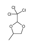 4-methyl-2-(trichloromethyl)-1,3-dioxolane Structure