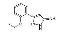 1H-Pyrazol-3-amine,5-(2-ethoxyphenyl)-(9CI) Structure