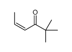2,2-dimethylhex-4-en-3-one结构式
