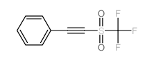 Benzene,[2-[(trifluoromethyl)sulfonyl]ethynyl]-结构式
