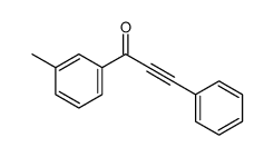 1-(3-methylphenyl)-3-phenylprop-2-yn-1-one结构式