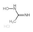 N-hydroxyethanimidamide hydrochloride结构式