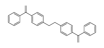 1-(1-phenylethenyl)-4-[2-[4-(1-phenylethenyl)phenyl]ethyl]benzene Structure