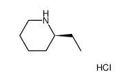 (S)-2-Ethylpiperidine hydrochloride Structure