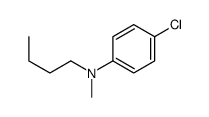 N-butyl-4-chloro-N-methylaniline Structure