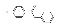 1-(4-CHLORO-PHENYL)-2-PYRIDIN-4-YL-ETHANONE Structure