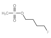 1-fluoro-4-methylsulfonyloxy-butane结构式
