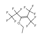 3-ethoxy-1,1,1,4,4,5,5,5-octafluoro-2-trifluoromethyl-pent-2-ene Structure
