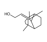 2-[(1S,3aα,8aα)-Decahydro-4,8,8-trimethyl-1β,4β-methanoazulen-9-ylidene]ethanol Structure