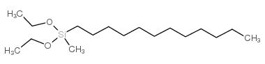 十二烷基甲基二乙氧基硅烷结构式