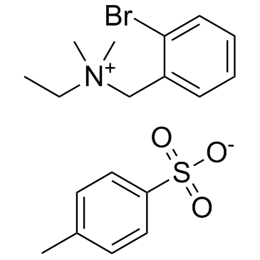 托西溴苄铵结构式
